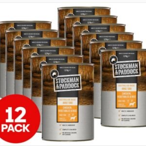 Stockman & Paddock Tin Dog Food Chicken [sz:12 X 700g]