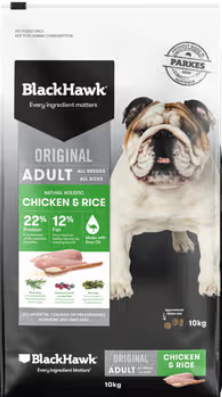 Blackhawk Chicken & Rice Adt Dog 10kg