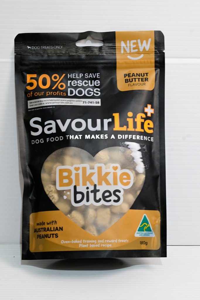 Savourlife Peanut Butter Flavour Bikkie Bites 180g Savourlife Peanut Butter Flavour Bikkie Bites 180g