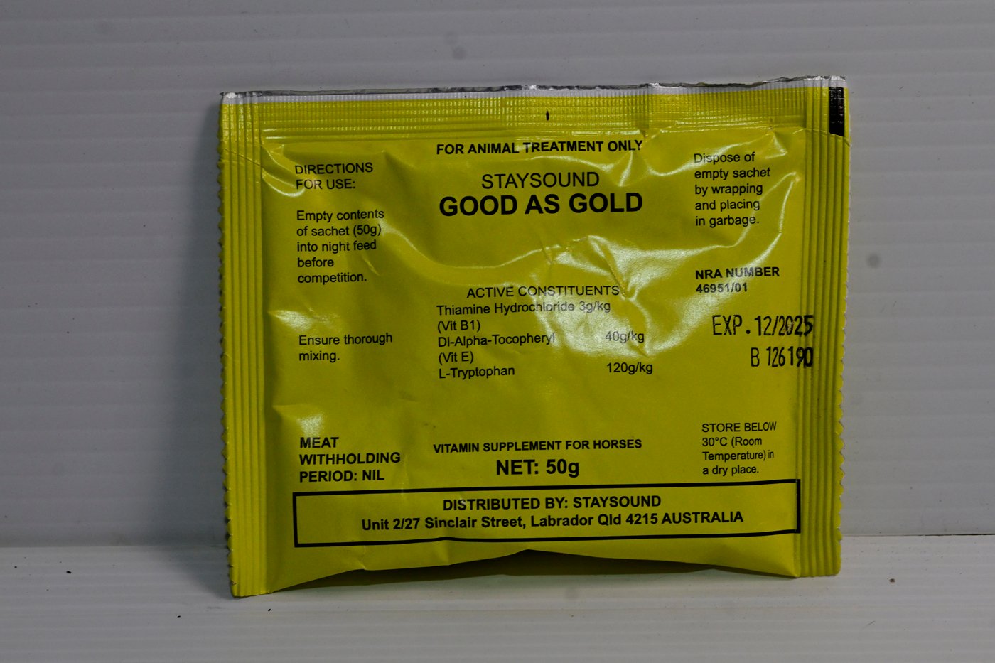 Staysound Good As Gold 50g Staysound Good As Gold 50g