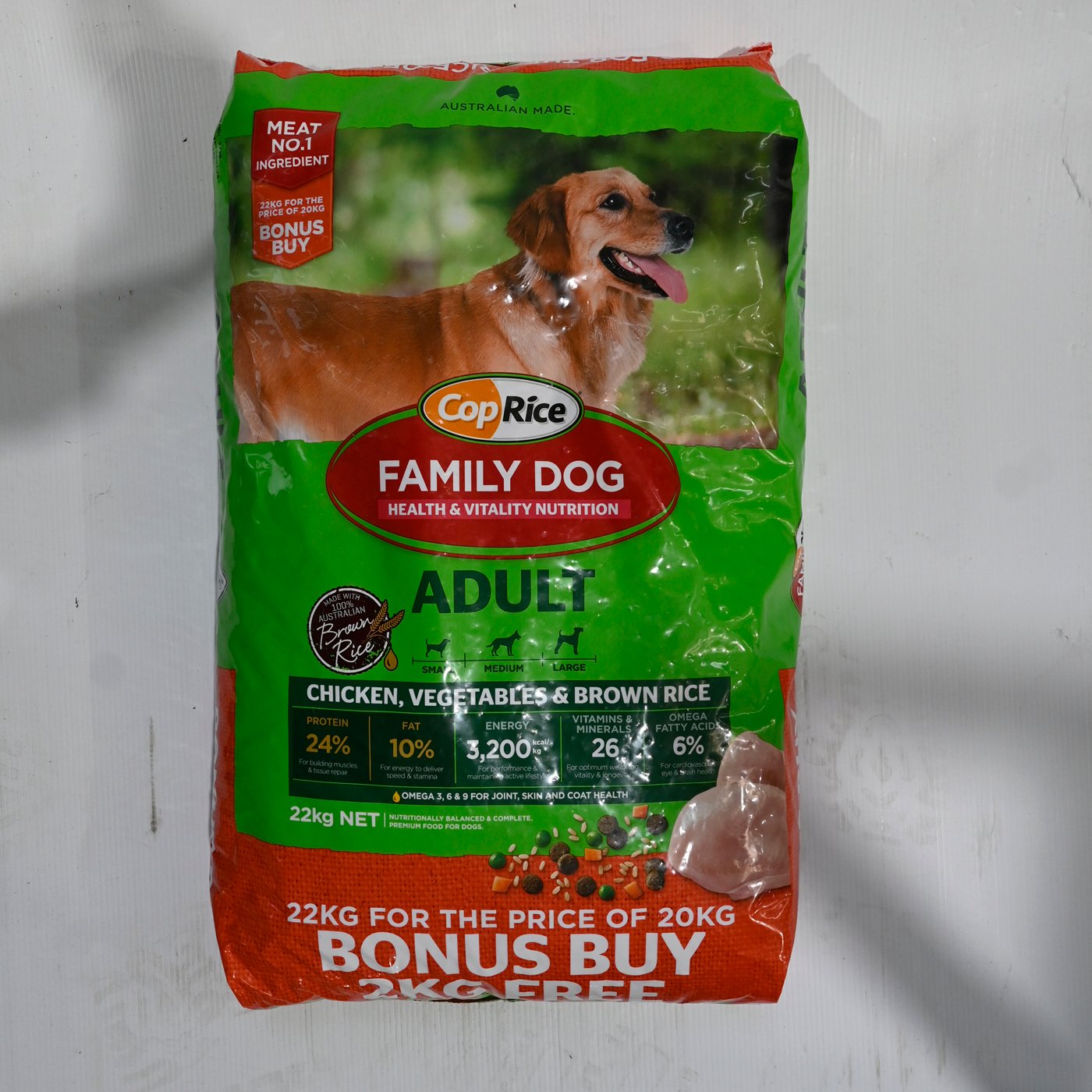 Coprice Family Dog 22kg Bonus Bag