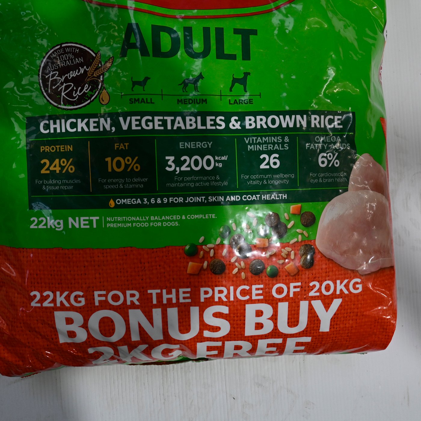 Coprice Family Dog 22kg Bonus Bag