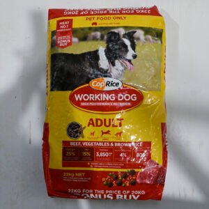 Coprice Dog Food Working Dog Beef 22kg Bonus Bag