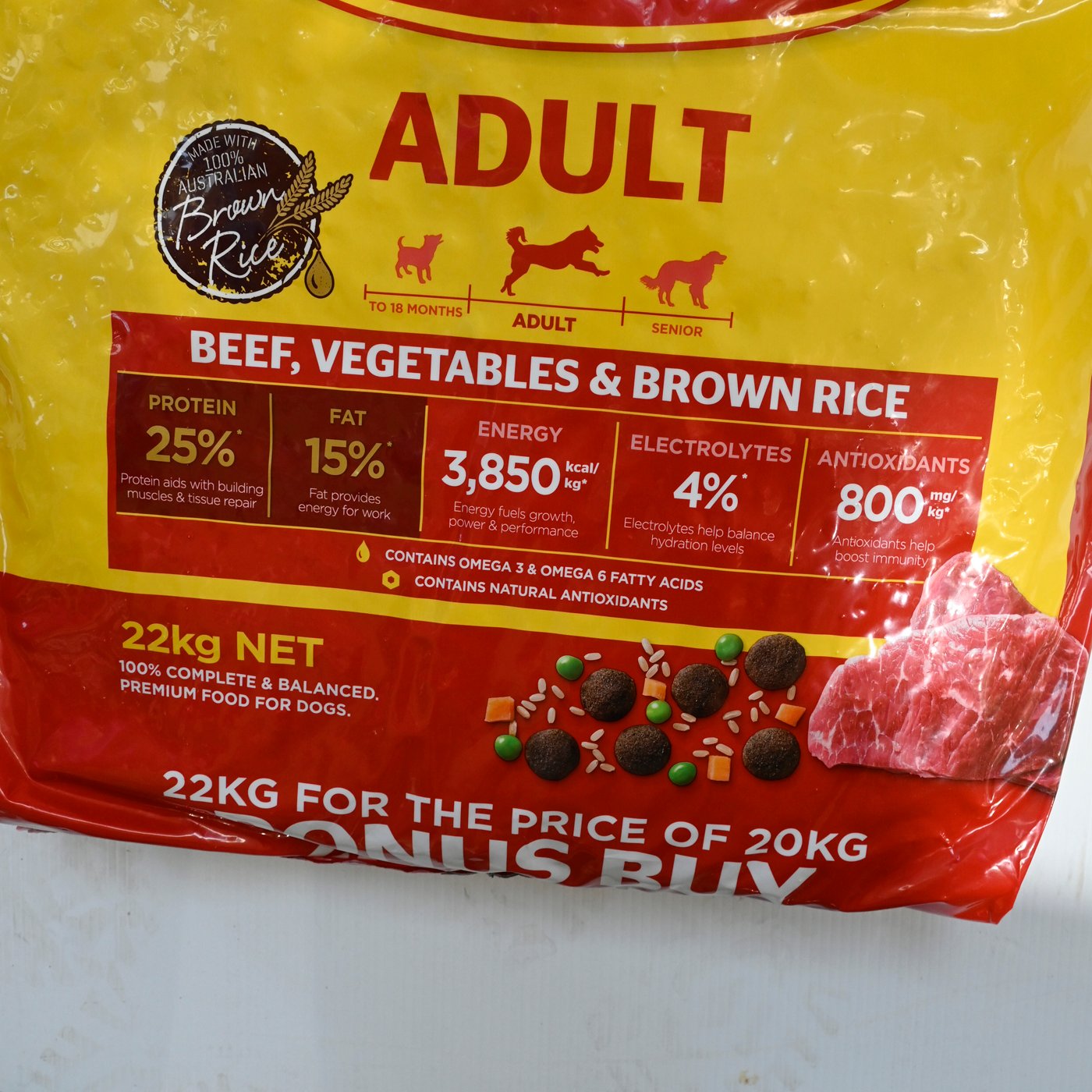 Coprice Dog Food Working Dog Beef 22kg Bonus Bag Coprice Dog Food Working Dog Beef 22kg Bonus Bag