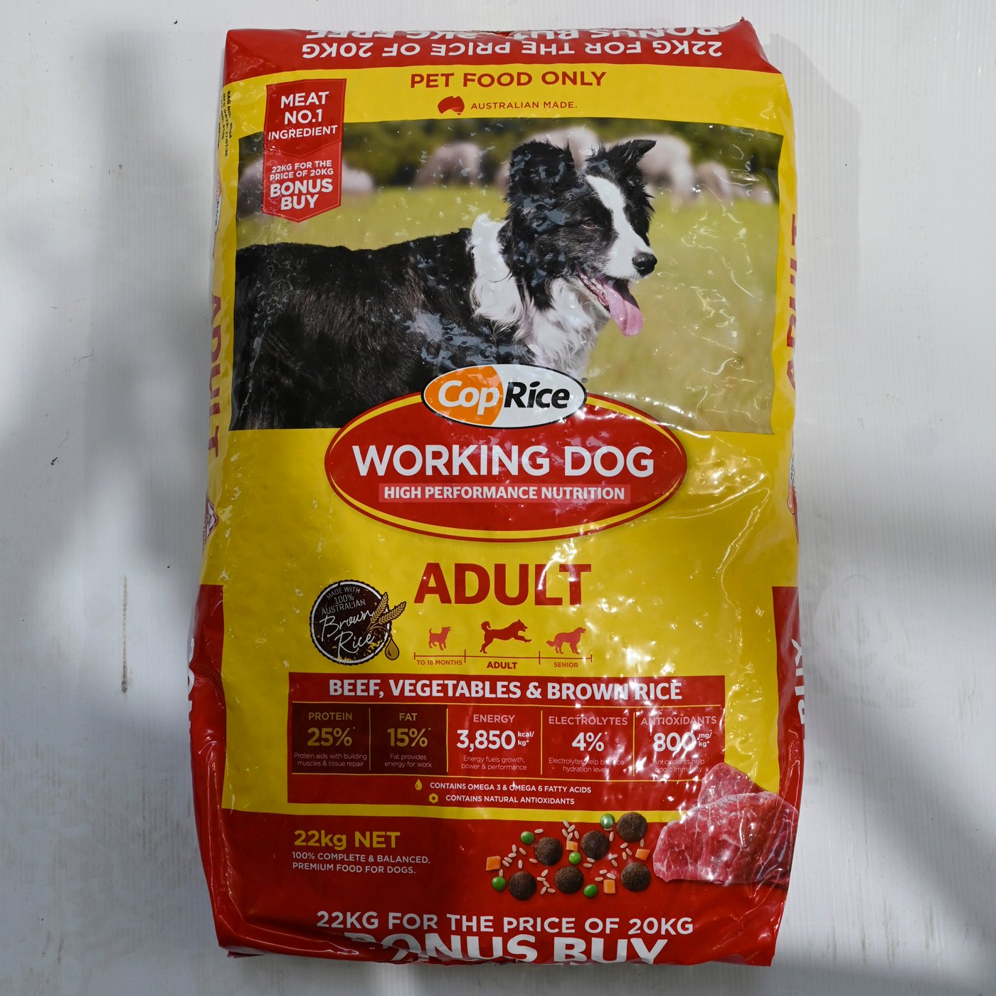 Coprice Dog Food Working Dog Beef 22kg Bonus Bag Coprice Dog Food Working Dog Beef 22kg Bonus Bag