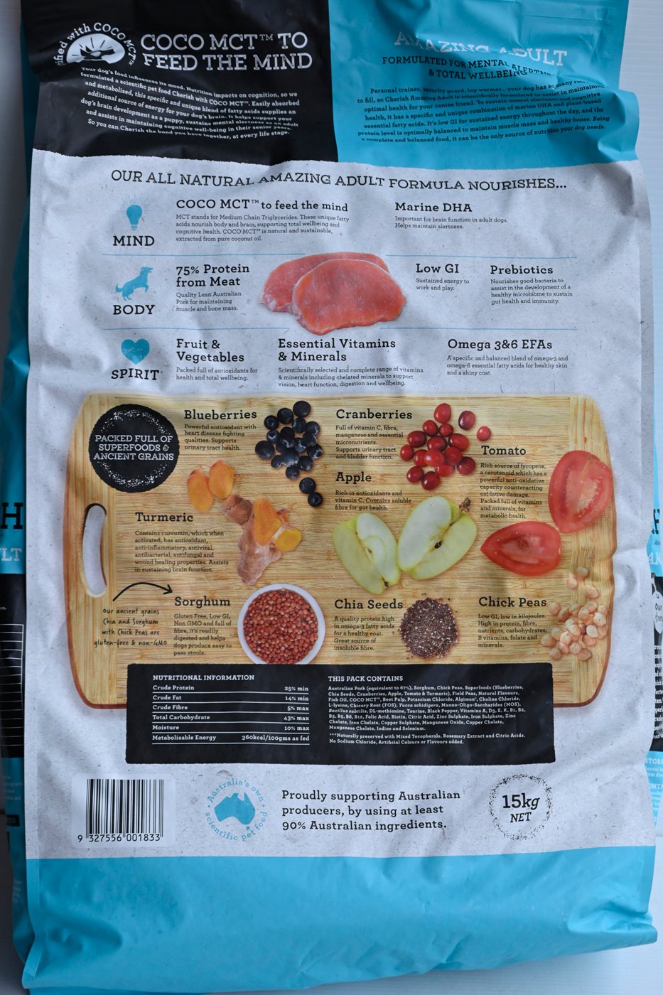 Cherish Amazing Adult Pork 15kg Cherish Amazing Adult Pork 15kg