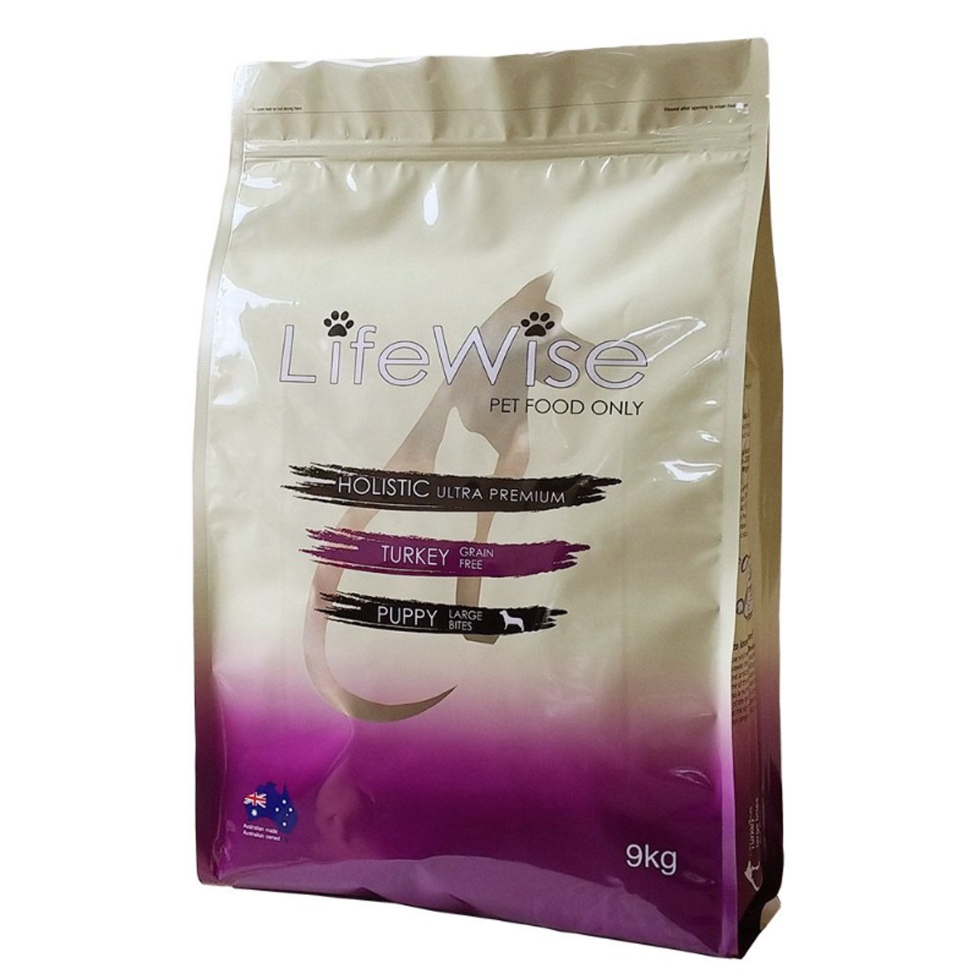 Lifewise Puppy (stage 3) Gf Turkey Lamb Veg Lg Bites 9kg Lifewise Puppy (stage 3) Gf Turkey Lamb Veg Lg Bites 9kg