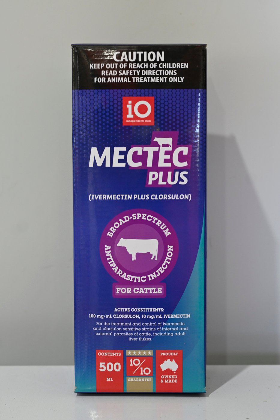 Io Mectec Plus Fluke Inj Cattle 500ml Io Mectec Plus Fluke Inj Cattle 500ml