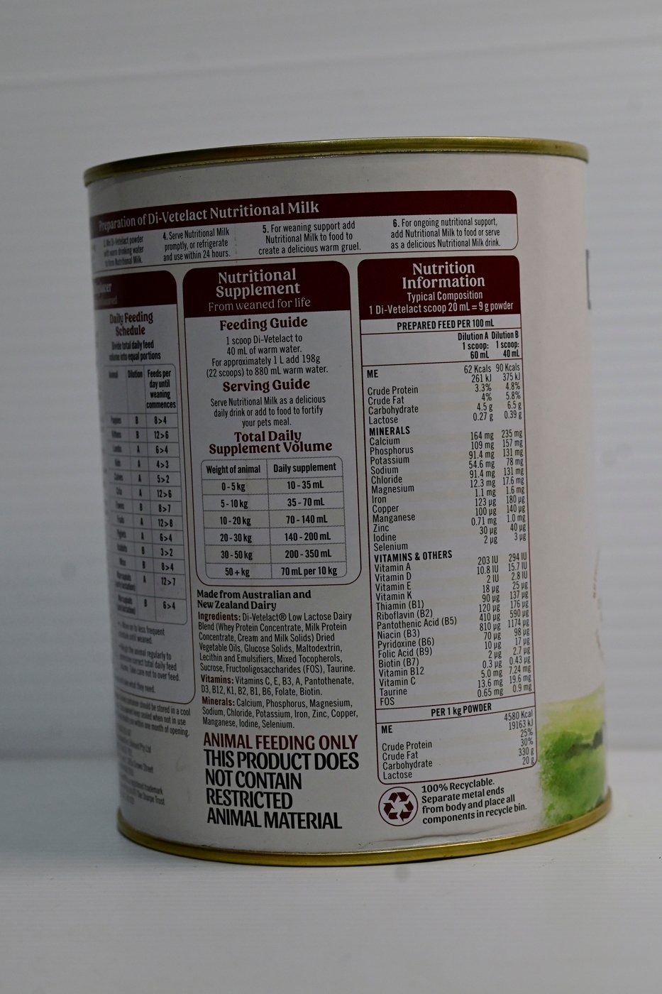 Di-vetelact Originaldv Low Lactose Milk Supplement For Animals – Sachets (single 27g Sachet) | For Dogs/cats/horses Di-vetelact Originaldv Low Lactose Milk Supplement For Animals - Sachets (single 27g Sachet) | For Dogs/cats/horses