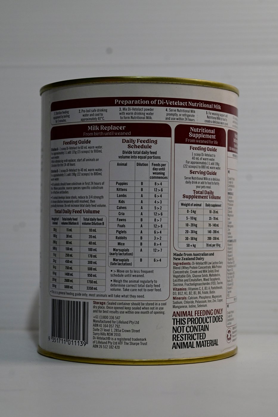 Di-vetelact Originaldv Low Lactose Milk Supplement For Animals – Sachets (single 27g Sachet) | For Dogs/cats/horses Di-vetelact Originaldv Low Lactose Milk Supplement For Animals - Sachets (single 27g Sachet) | For Dogs/cats/horses