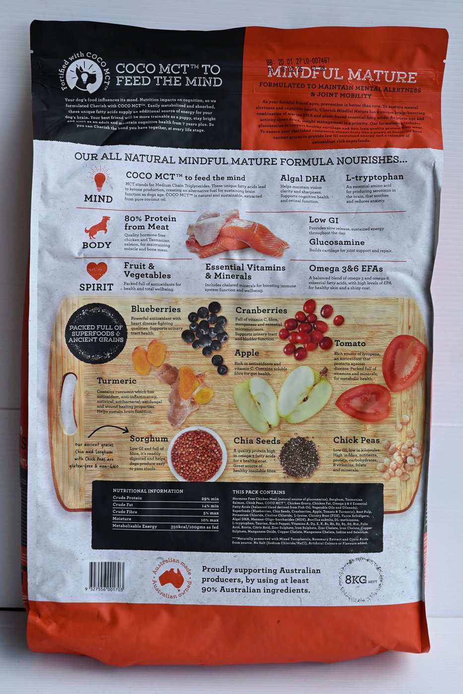 9327556001703_3.jpg Cherish Mindful Mature Small Bites 8kg